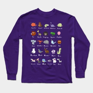 Animal Alphabet Long Sleeve T-Shirt